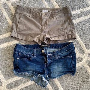Women’s size 6 EXPRESS shorts bundle.